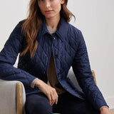 Blythe Diamond Quilted Travel Jacket