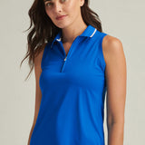 Chrissie Sleeveless Polo