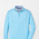 Coolspun Cotton Quarter-Zip Sweater