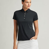 Women's Short Sleeve Button Polo