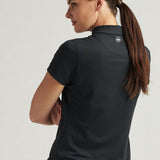 Women's Short Sleeve Button Polo