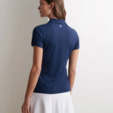 Women's Short Sleeve Button Polo