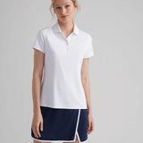Women's Short Sleeve Button Polo