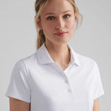 Women's Short Sleeve Button Polo