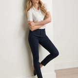 Karlie Stretch Sateen High Rise Pant