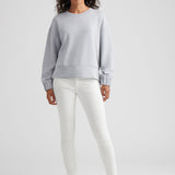 Flora Knit Melange Crewneck