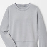 Flora Knit Melange Crewneck