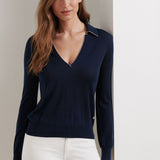 Corinne Collared Sweater
