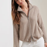 Emory Full-Zip Cardigan Sweater
