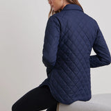 Blythe Diamond Quilted Travel Jacket