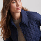 Blythe Diamond Quilted Travel Jacket