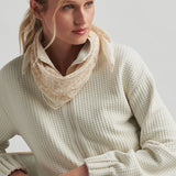 Flora Knit Jacquard Full-Zip Layer