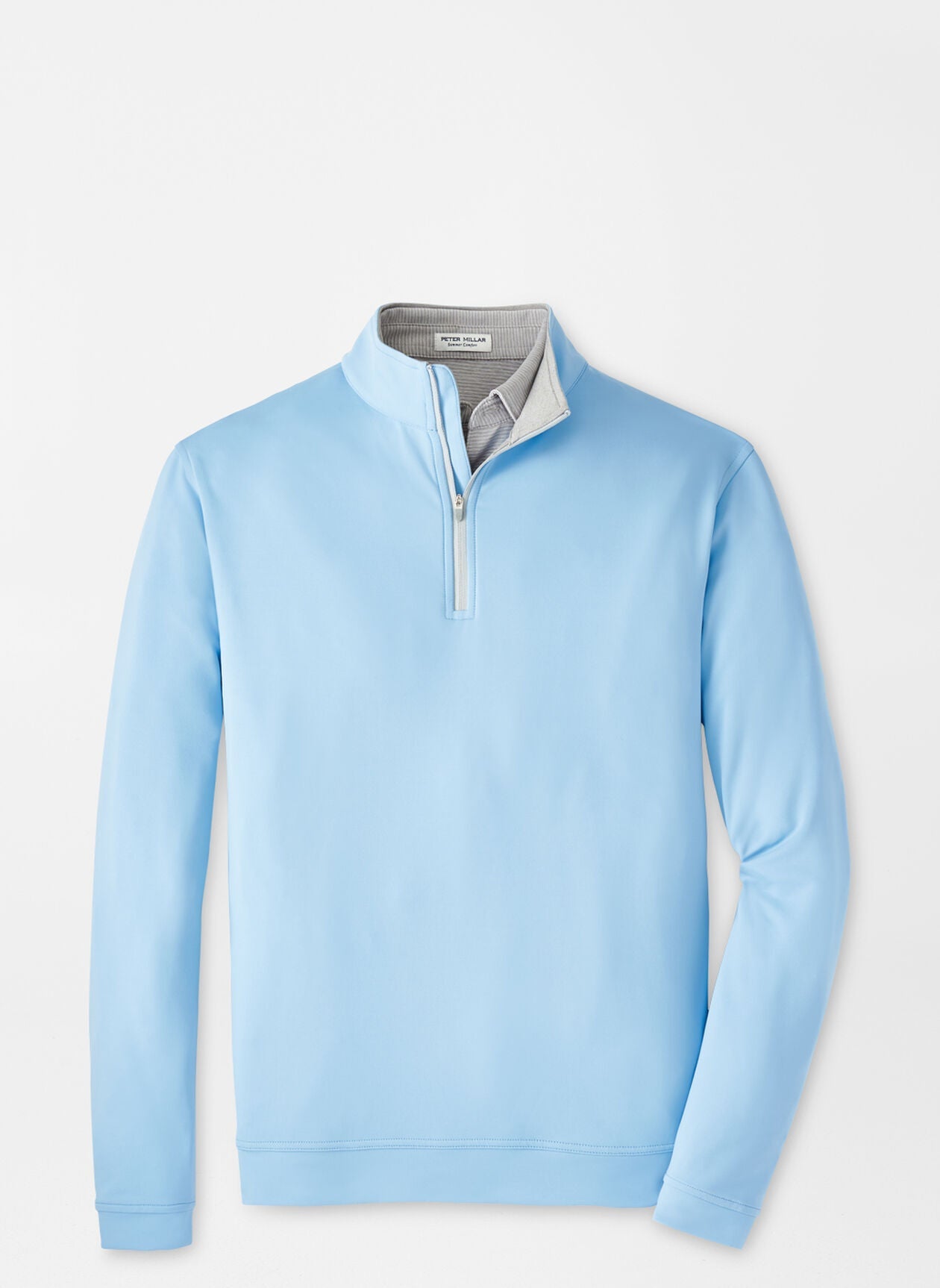 Perth Performance QuarterZip Cottage Blue Peter Millar Canada