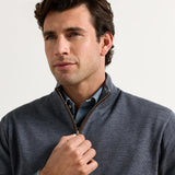 Autumn Crest Suede Trim Quarter-Zip