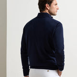 Autumn Crest Suede Trim Quarter-Zip
