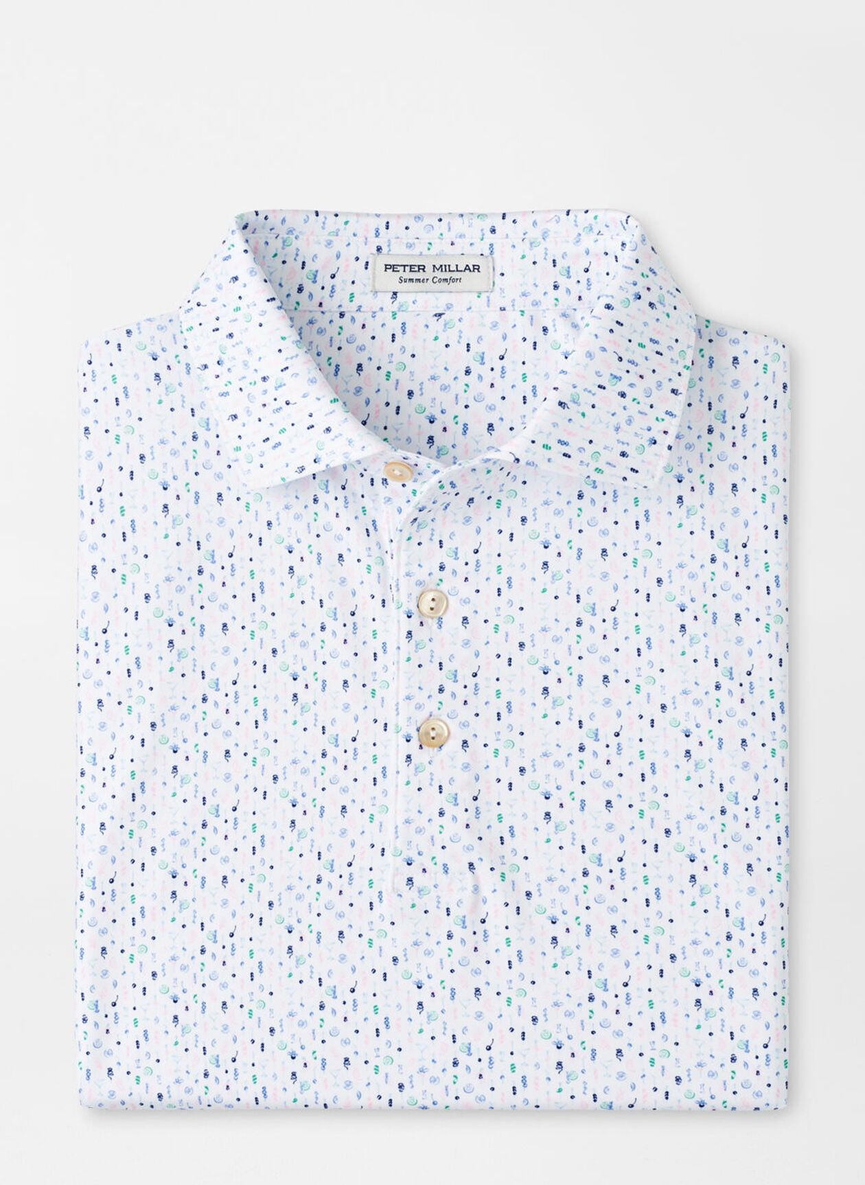 Cocktail Garnish Performance Jersey Polo
