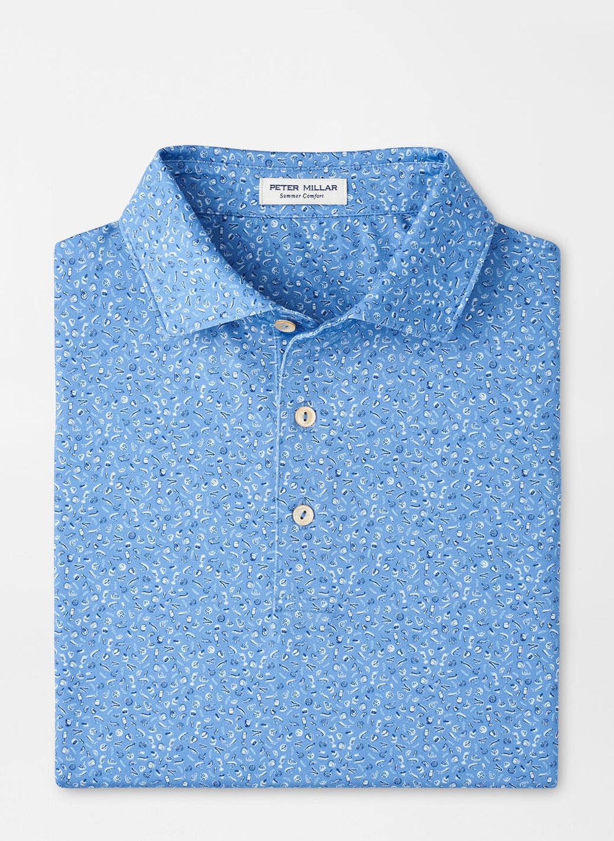 Champagne and Caviar Performance Jersey Polo