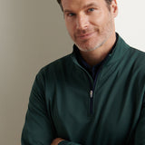 Perth Mélange Performance Quarter-Zip
