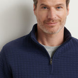 Quad Quilted Quarter-Zip