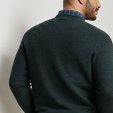 Autumn Crest Honeycomb Crewneck Sweater