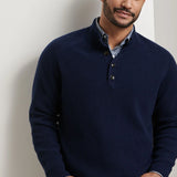 Brant Button Mock Sweater