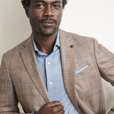 Leroy Windowpane Soft Jacket