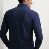 Albatross Cotton-Blend Piqué Quarter-Zip