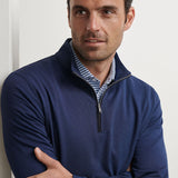 Albatross Cotton-Blend Piqué Quarter-Zip