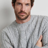 Callum Cable Crewneck Sweater