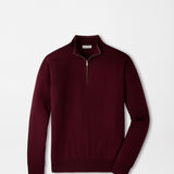 Autumn Crest Suede Trim Quarter-Zip