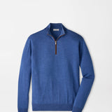 Autumn Crest Suede Trim Quarter-Zip