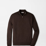 Autumn Crest Suede Trim Quarter-Zip