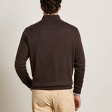Autumn Crest Suede Trim Quarter-Zip