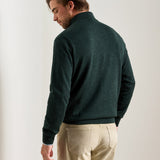 Autumn Crest Suede Trim Quarter-Zip