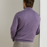Autumn Crest Suede Trim Quarter-Zip