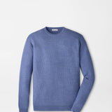 Autumn Crest Honeycomb Crewneck Sweater