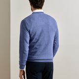Autumn Crest Honeycomb Crewneck Sweater