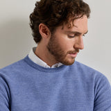 Autumn Crest Honeycomb Crewneck Sweater
