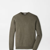 Autumn Crest Honeycomb Crewneck Sweater
