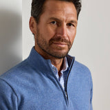 25th Anniversary Cashmere Quarter-Zip Sweater