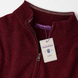 25th Anniversary Cashmere Quarter-Zip Sweater