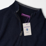 25th Anniversary Cashmere Quarter-Zip Sweater