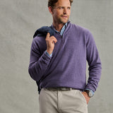 25th Anniversary Cashmere Quarter-Zip Sweater