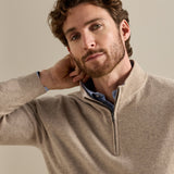 25th Anniversary Cashmere Quarter-Zip Sweater