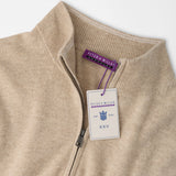 25th Anniversary Cashmere Quarter-Zip Sweater