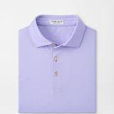 Gingham Performance Jersey Polo