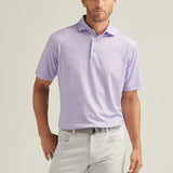 Gingham Performance Jersey Polo