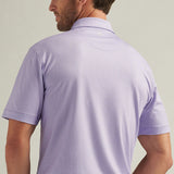 Gingham Performance Jersey Polo