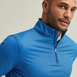 Perth Birdseye Performance Quarter-Zip