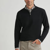 Coolspun Cotton Quarter-Zip Sweater